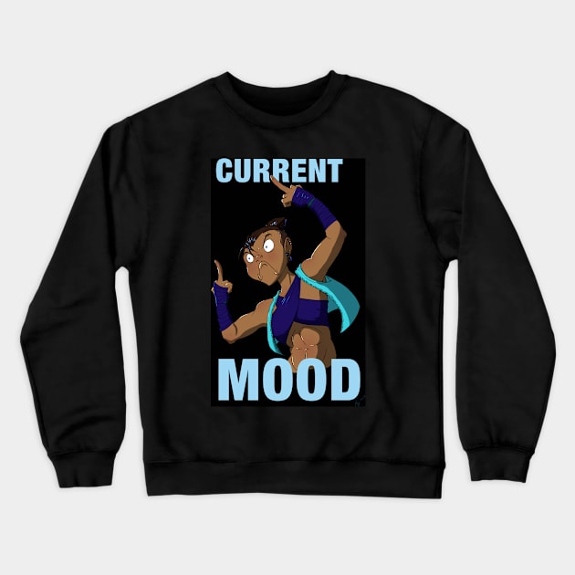 Current Mood Crewneck Sweatshirt by KriticalKez